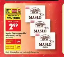 Biedronka Masło ekstra z polskiej mleczarni oferta