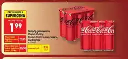Biedronka Napój gazowany Coca-Cola, Coca-Cola zero cukru, 6x110ml oferta