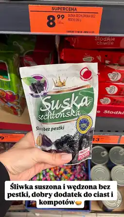 Biedronka Śliwka suszona bez pestki SUska Sechlońska oferta