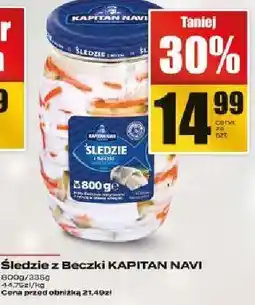 Supeco Śledzie z Beczki Kapitan Navi oferta