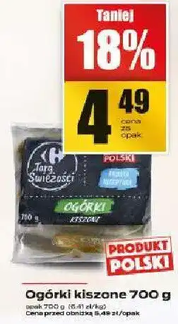 Supeco Ogórki kiszone Supeco oferta