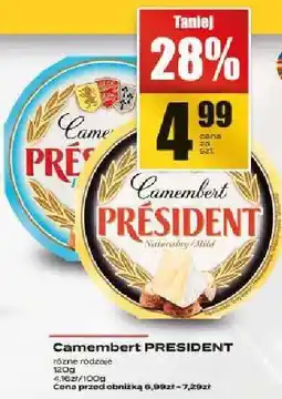 Supeco Camembert President oferta