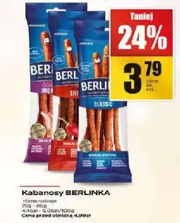 Supeco Kabanosy Berlinka oferta