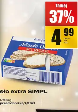 Supeco Masło extra SIMPL 200g oferta