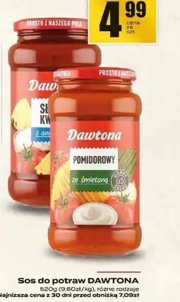 Supeco Sos do potraw DAWTONA oferta