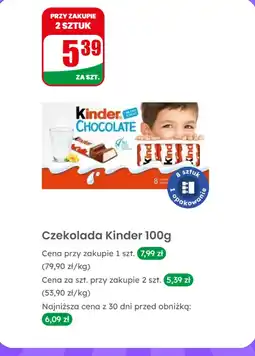 Dino Czekolada Kinder Chocolate 100g oferta