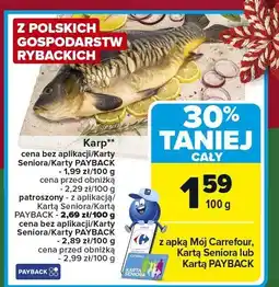 Carrefour Karp z polskich gospodarstw rybackich Carrefour oferta