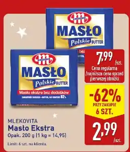 ALDI Masło Mlekovita Masło Ekstra oferta
