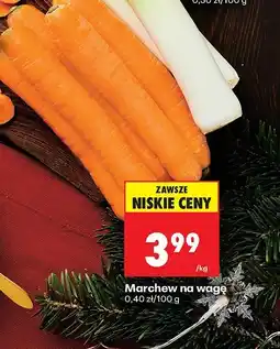 Biedronka Marchew na wagę Biedronka oferta