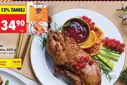 Biedronka Półówka kaczki z sosem z czerwonej porzeczki Wolno Gotowane Kraina Mięs oferta