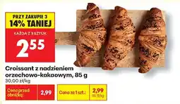 Biedronka Croissant z nadzieniem orzechowo-kakaowym Biedronka oferta