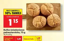 Biedronka Bułka śniadaniowa pełnoziarnista Biedronka oferta