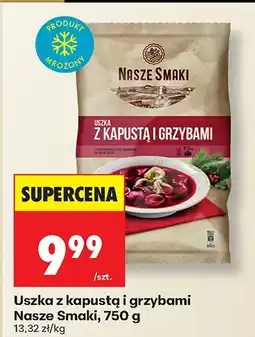 Biedronka Zupa uszka z kapustą i grzybami Nasze Smaki oferta