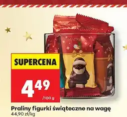 Biedronka Praliny figurki świąteczne na wagę Biedronka oferta