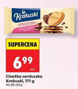 Biedronka Ciastka serduszka Krakuski oferta