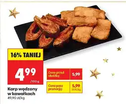 Biedronka Karp wędzony w kawałkach Biedronka oferta