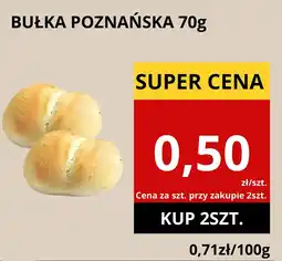 Supeco Bułka poznańska 70g Supeco oferta
