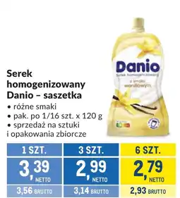 Makro Serek homogenizowany Danio oferta