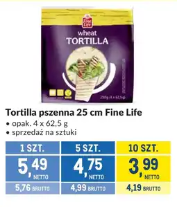 Makro Tortilla Fine life oferta