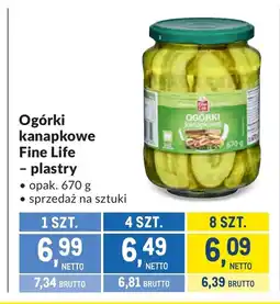 Makro Ogórki Fine life oferta