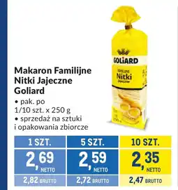 Makro Makaron Goliard oferta