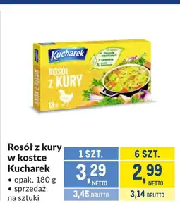 Makro Rosół w kostce Kucharek oferta