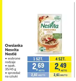 Makro Owsianka Nestle oferta