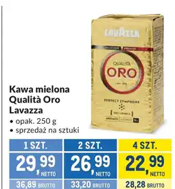 Makro Kawa mielona Lavazza oferta