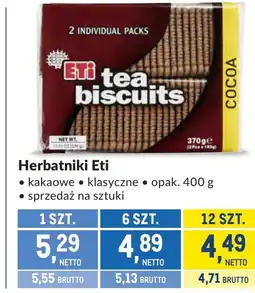 Makro Herbatniki Eti oferta