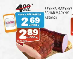 Społem Szynka Kabanos oferta