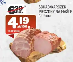 Społem Schab pieczony Chabura oferta