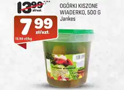 Społem Ogórki kiszone Jankes oferta