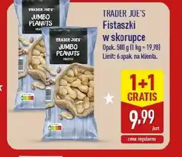 ALDI Fistaszki Trader Joe's oferta