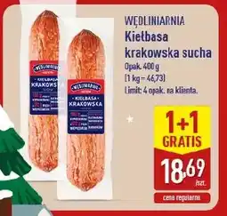 ALDI Kiełbasa Wędliniarnia oferta