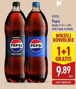 ALDI Butelka Pepsi oferta