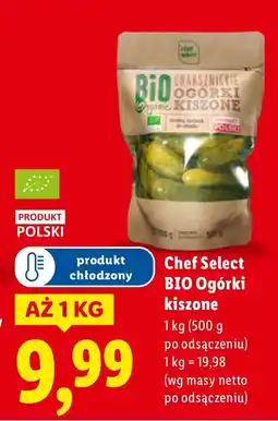 Lidl Ogórki Chef Select BIO kiszone 1kg oferta