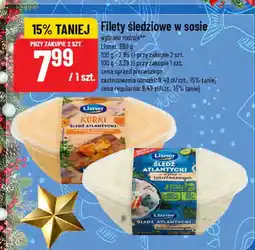 Polomarket Filety śledziowe w sosie wybrane rodzaje Lisner oferta