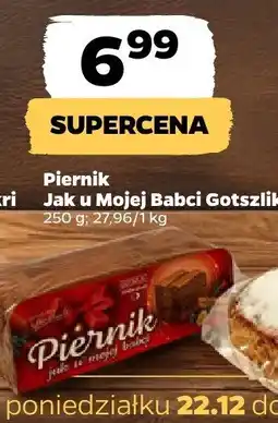 Netto Ciasto Piernik Jak u Mojej Babci Gotszlik oferta