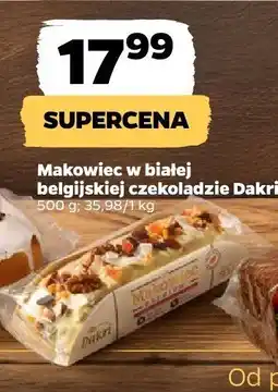 Netto Makowiec w białej belgijskiej czekoladzie Dakri oferta