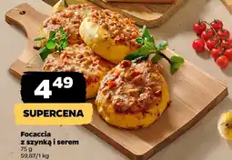 Netto Focaccia z szynką i serem Netto oferta