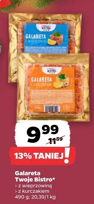 Netto Galareta z wieprzowiną Twoje Bistro oferta