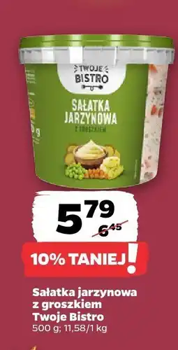 Netto Sałatka jarzynowa z groszkiem Twoje Bistro oferta