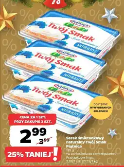 Netto Serek śmietankowy naturalny Twój Smak Piątnica oferta