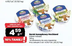 Netto Serek kanapkowy, różne rodzaje Hochland oferta