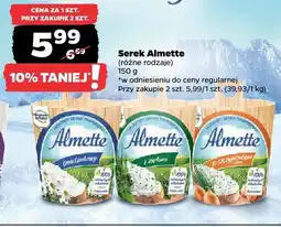 Netto Serek, różne rodzaje Almette oferta