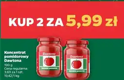 Netto Koncentrat pomidorowy 2 szt. Dawtona oferta