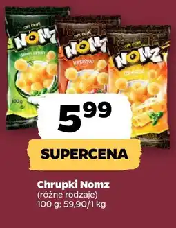 Netto Chrupki Nomz, różne rodzaje oferta