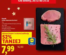 Lidl Schab wieprzowy bez kości Rzeźnik 1kg oferta