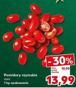 Kaufland Pomidory rzymskie mini luzem Kaufland oferta