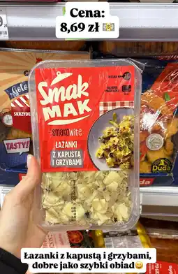 Dino Łazanki z kapustą i grzybami Smak Mak oferta